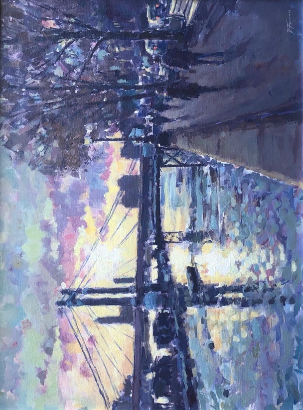 Late Afternoon Stroll, Albert Bridge